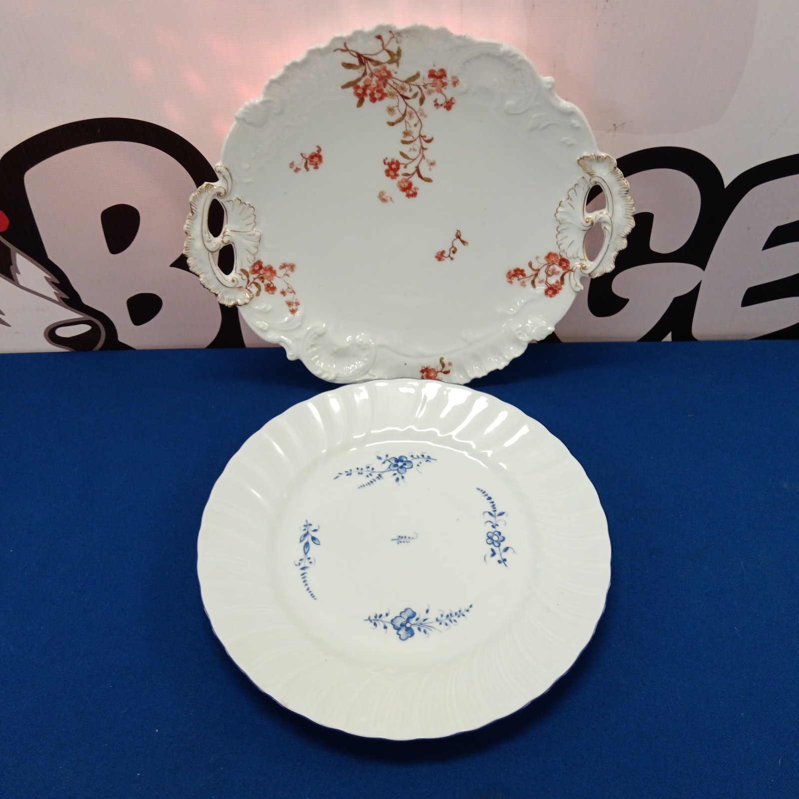 Bernardaud Limoges brindilles & a lanternier plates
