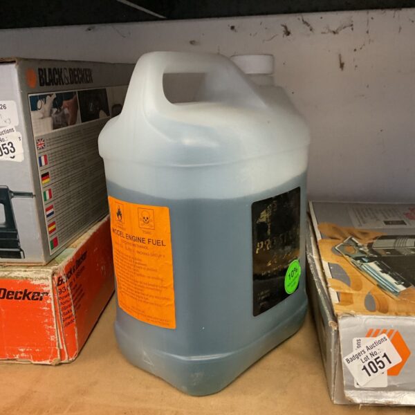 1 gallon tub of model engine fuel