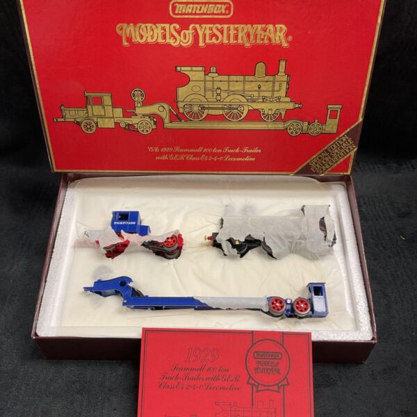 Matchbox Models of Yesteryear Scammell truck in original box.
