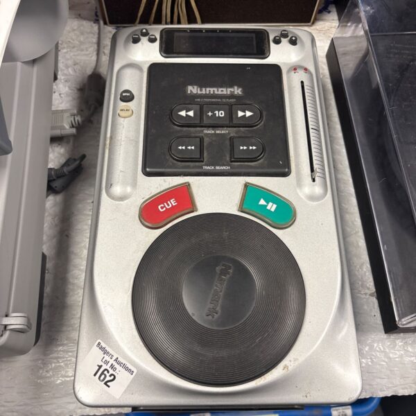 Numark Axis 2 Professional CD Player front view.