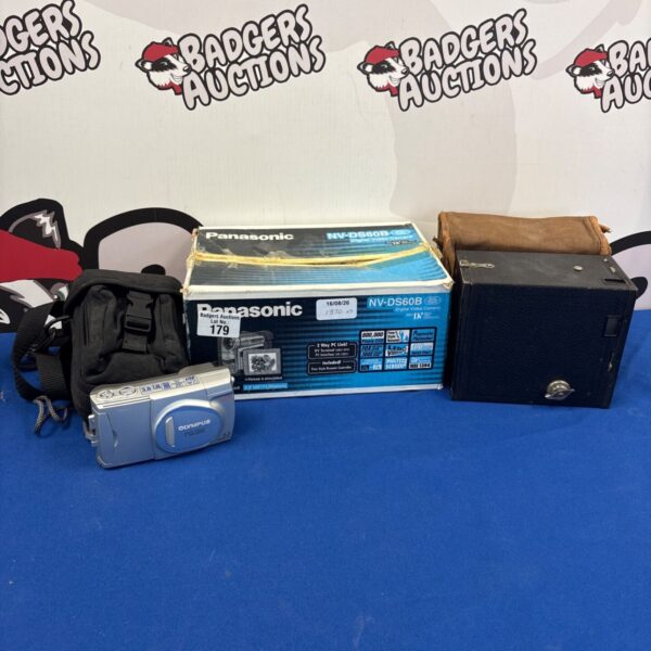 Panasonic DS60B digital video camera in original box.