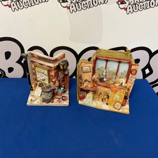 Peter Fagan Colour Box curious shops hand painted figurine.