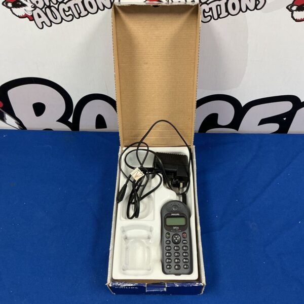 Vintage Philips BT CellNet phone in original packaging.