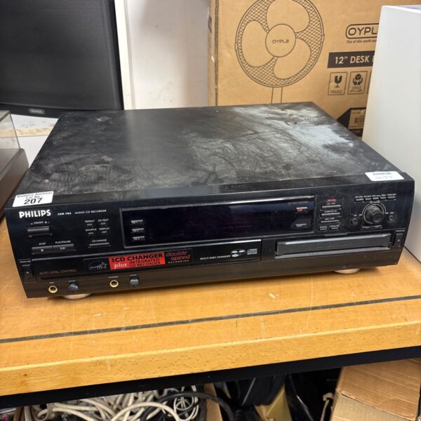 Phillips CDR 785 CD recorder, vintage audio equipment for sale.