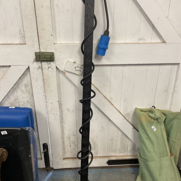 Used power distribution unit with 13A sockets for stage lighting.