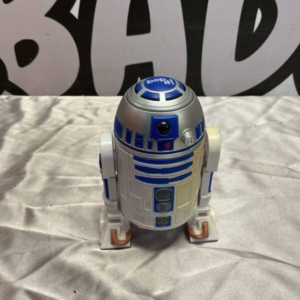 Vintage R2-D2 Bop It! Star Wars electronic toy for collectors.