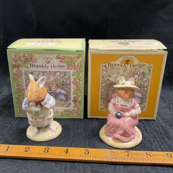 Royal Doulton Brambly Hedge Mr Apple figurine with original box.