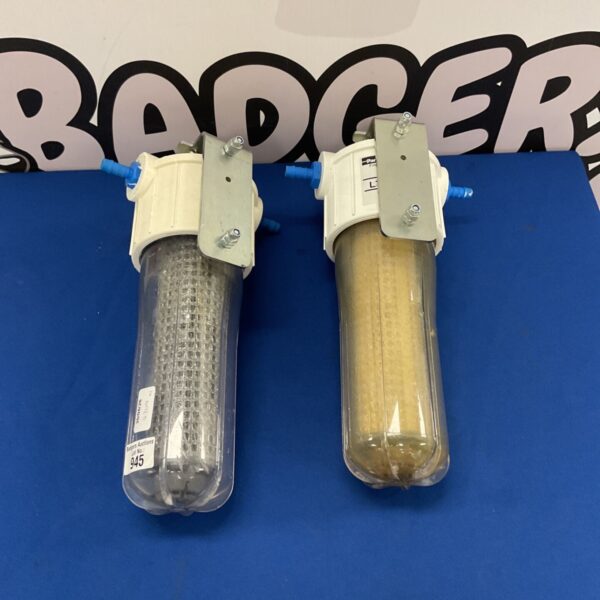 Clear sediment water filter canister pack for water filtration.