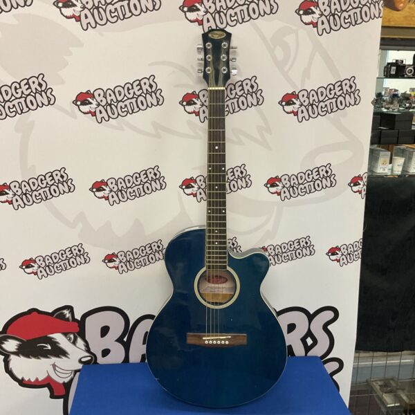 Blue Stagg SW206CE-TB acoustic guitar in pre-owned condition.
