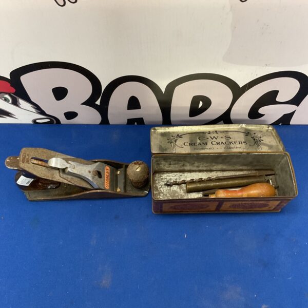 Vintage Stanley No. 78 Low Angle Block Plane for woodworking.