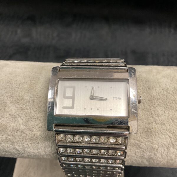 Sparkling Storm 9 wristwatch with Diamonte studded bracelet.