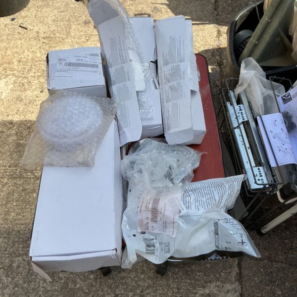Job lot of taps and plug holes in packaging.
