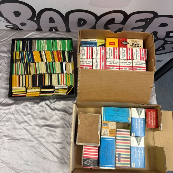 Vintage Kodak 35mm slide holders in a mixed lot.