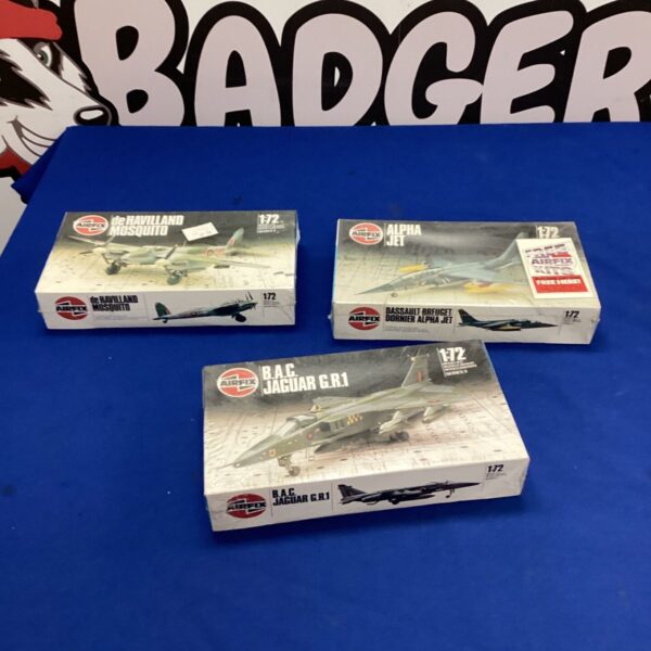 Vintage Airfix Alpha Jet model kit in unopened box.