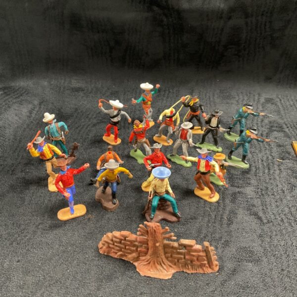 Vintage Britains Swoppets and Timpo figures collection for collectors.