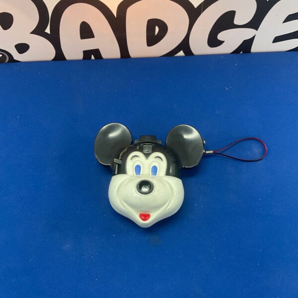 Vintage Disney Mickey Mouse 35mm camera, a collectible character camera.