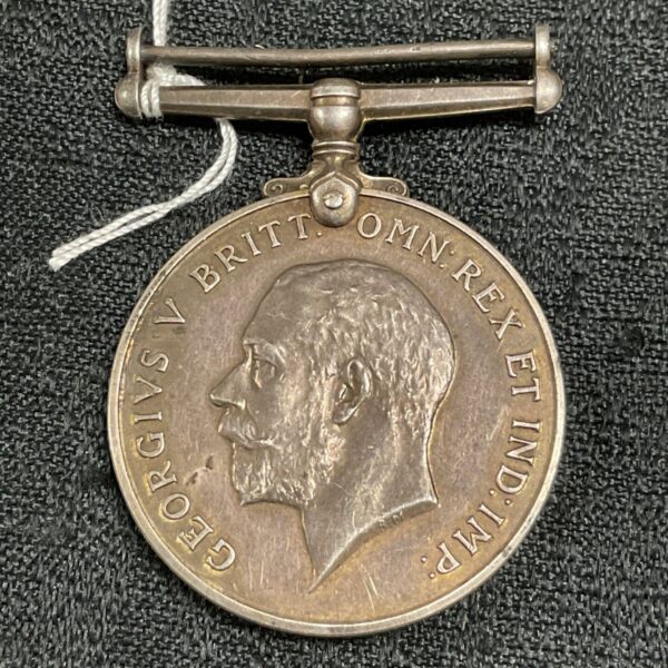 WW1 British War Medal obverse featuring King George V.
