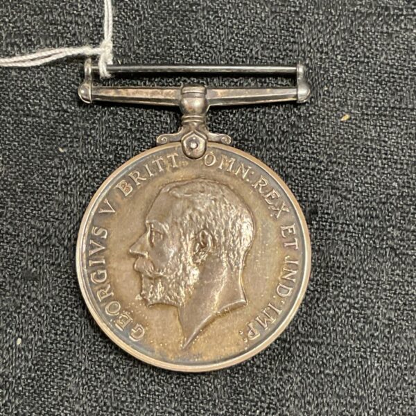 WW1 British War Medal obverse featuring King George V.