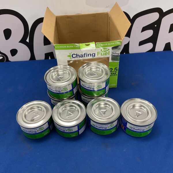 Box of ZSP Zodiac chafing fuel gel for catering.