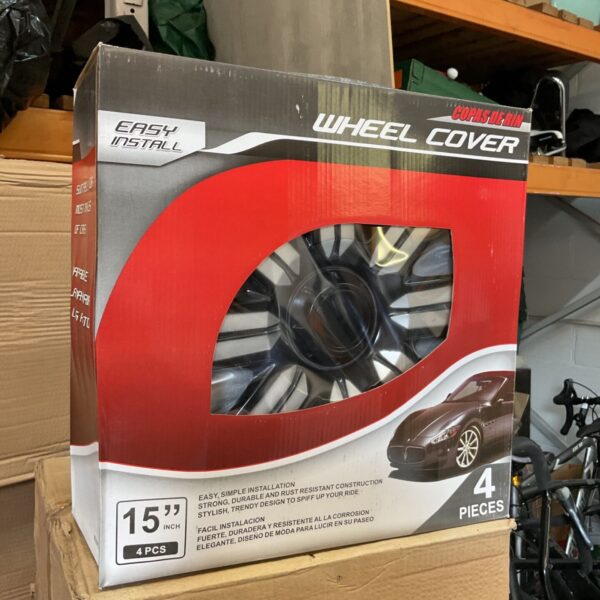 Wholesale lot of 15 inch wheel covers, copas de rin.