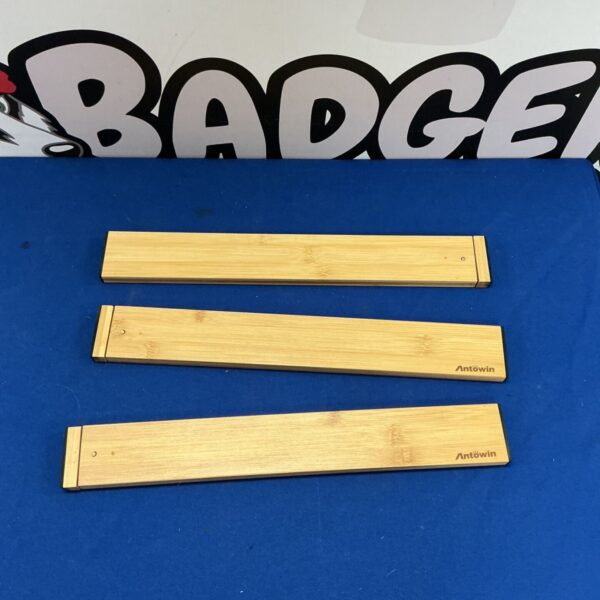 Antowin bamboo drawer dividers for kitchen and home organization.