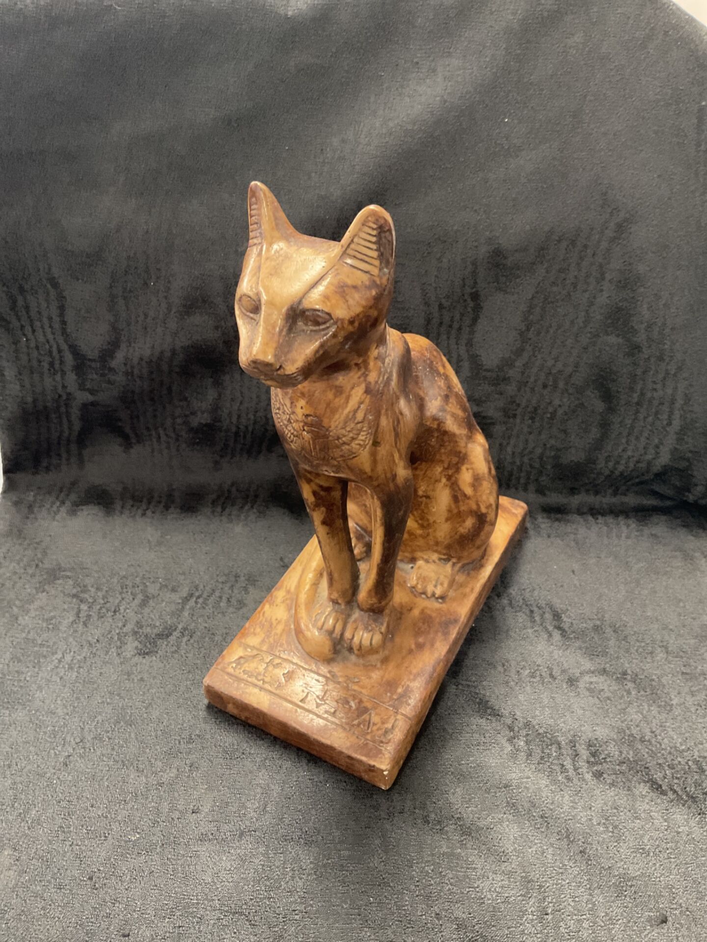980 Ceramic Figure of Ancient Egyptian cat goddess Bastet
