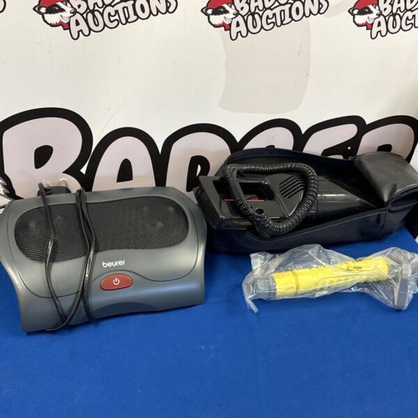 Beurer massager vacuum cleaner handheld portable device