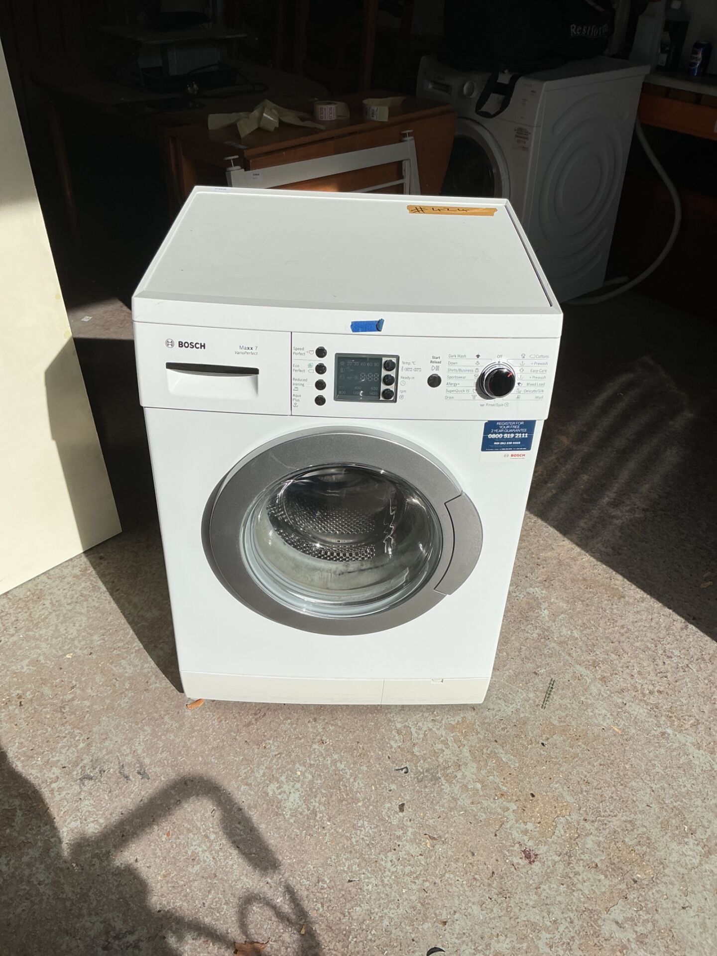 1356 Bosch Maxx 7 VarioPerfect Washing machine