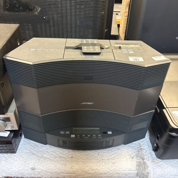 Bose Acoustic Wave CD3000 music system, vintage stereo with remote.