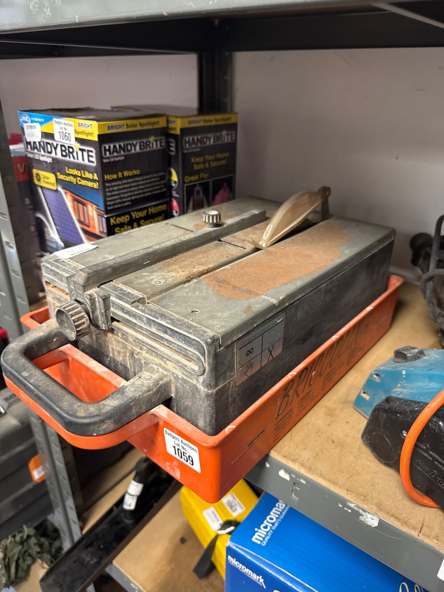 1059 Briccolina electric tile cutter machine
