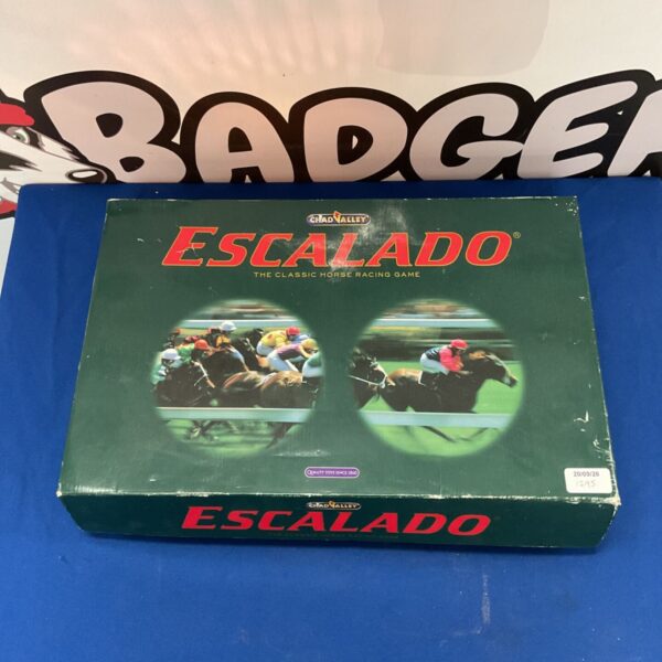Vintage Chad Valley Escalado horse racing game board.