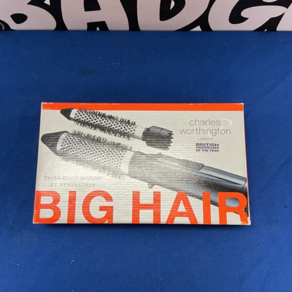 Vintage Charles Worthington bristle brush airstyler for styling hair.