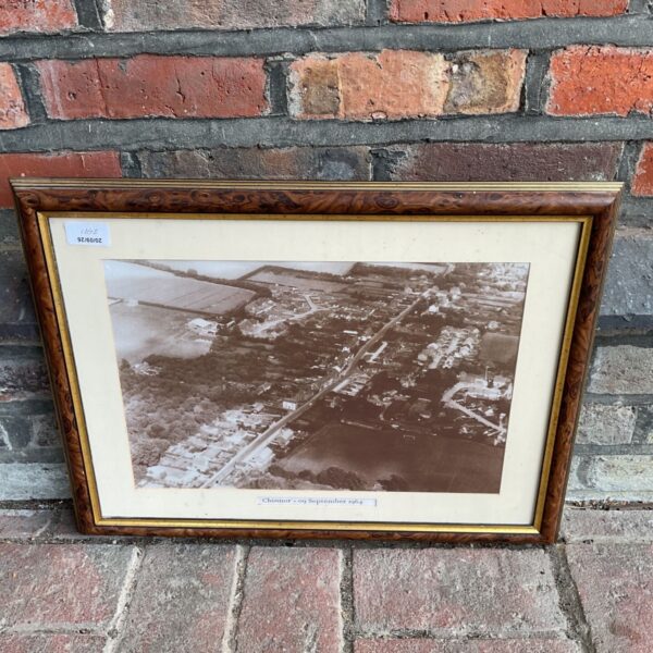 Vintage 1964 aerial photograph of the village of Chinnor, Oxfordshire.