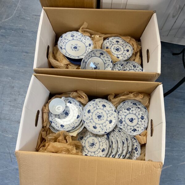 Christineholm Porcelain No. 5 dinner service in a box.
