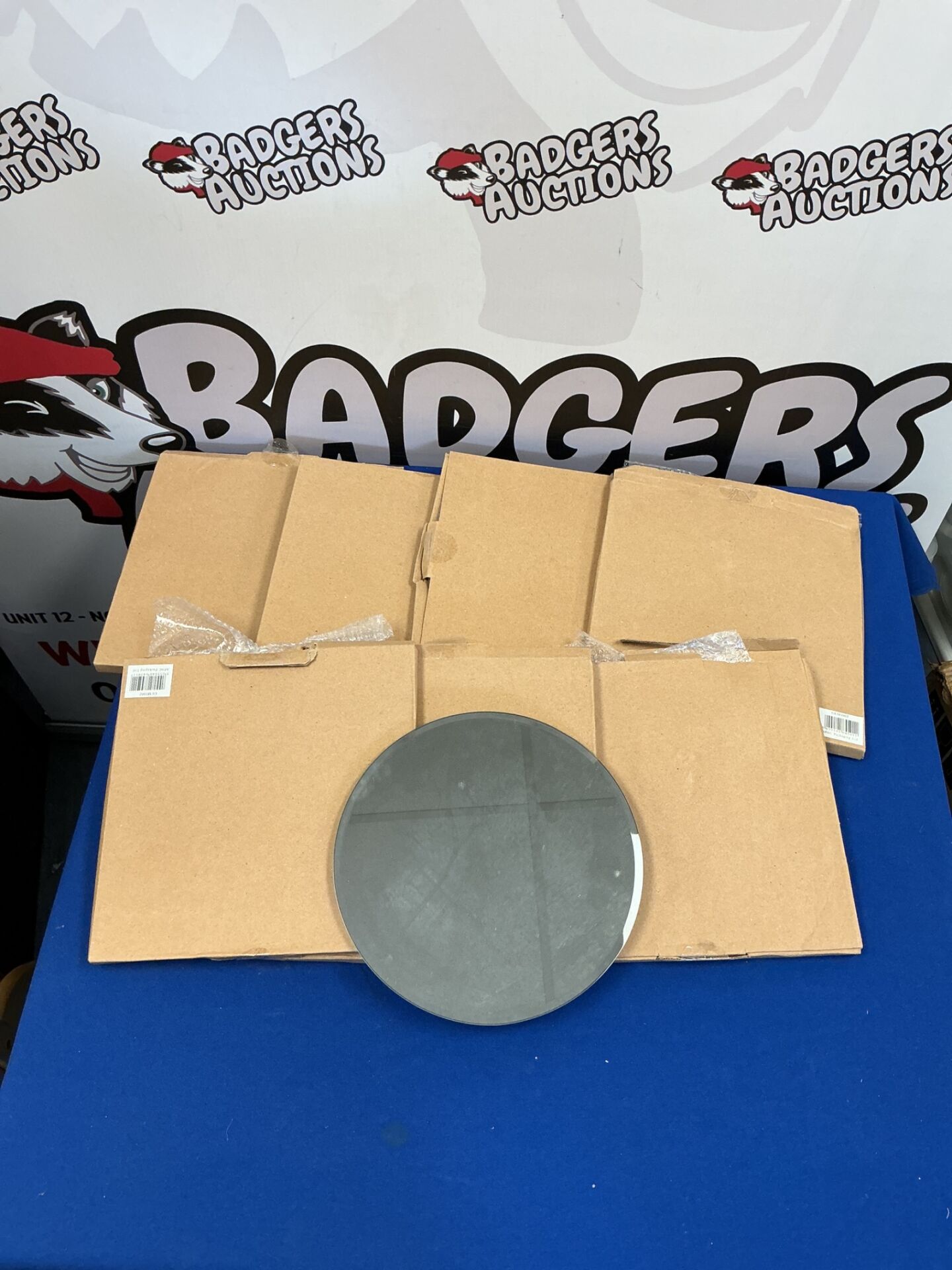458 7 circular mirrors