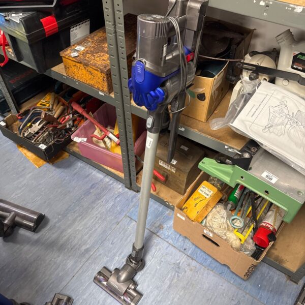 Dyson DC35 cordless vacuum cleaner in used condition.