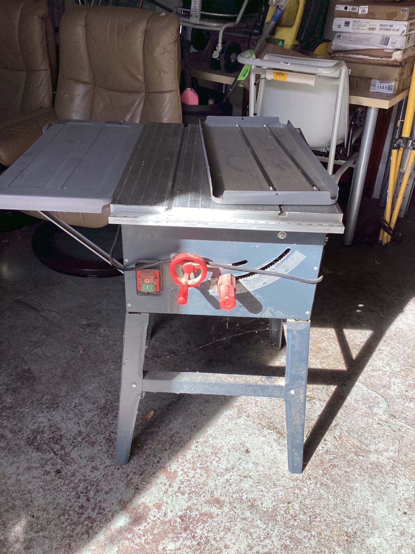 1357 Electric table saw