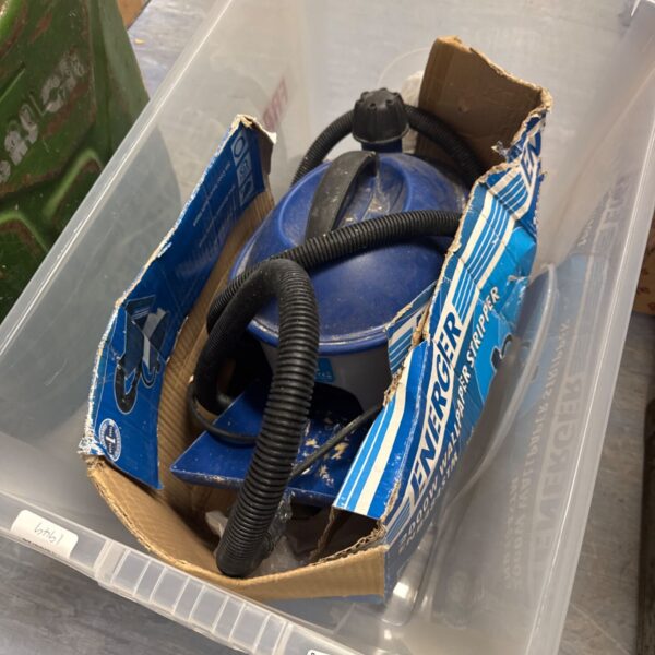 Used Energer wallpaper steamer machine in original box.