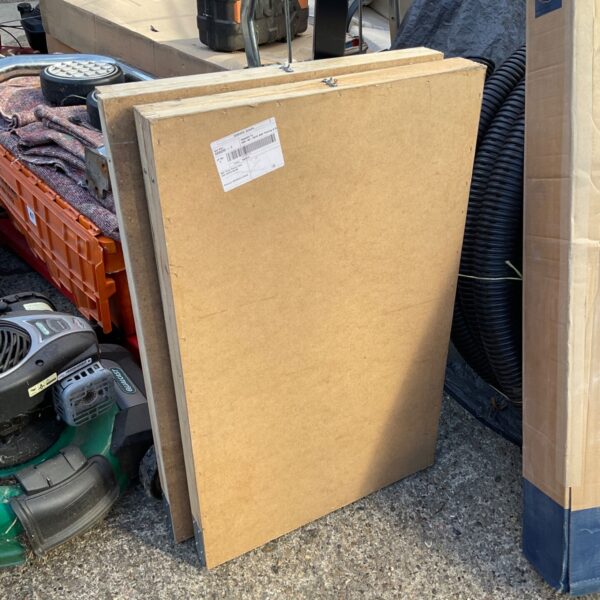 Lot of two folding paste tables for DIY projects.