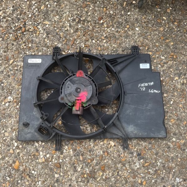 Ford Fiesta 1.6 tdi radiator fan, Valeo cooling fan for Ford cars.