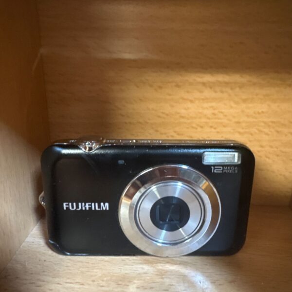 Fujifilm JV110 digital camera, compact point and shoot.