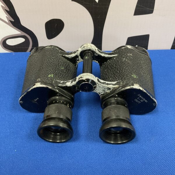 Vintage German Dienstglas 6x30 binoculars in used condition.