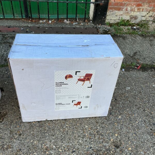 Glanna occasional chair still in its original box.