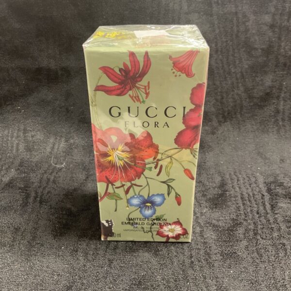 Gucci Flora Emerald Gardenia Eau de Toilette unopened in box.