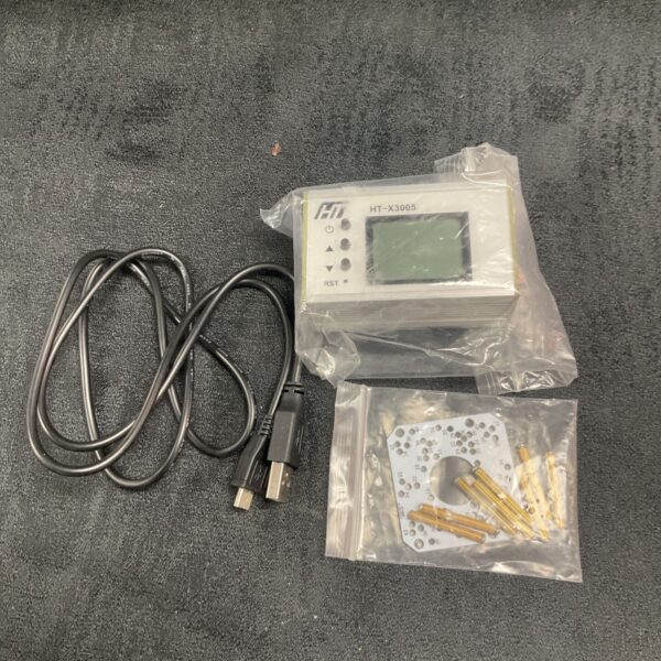 HT-3005 chronograph velocity tester for measuring projectile speed.