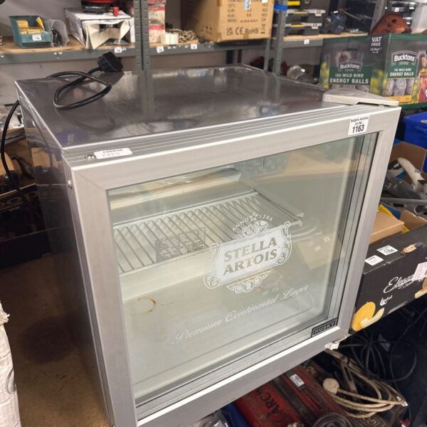 Husky Stella Artois under counter fridge for sale.