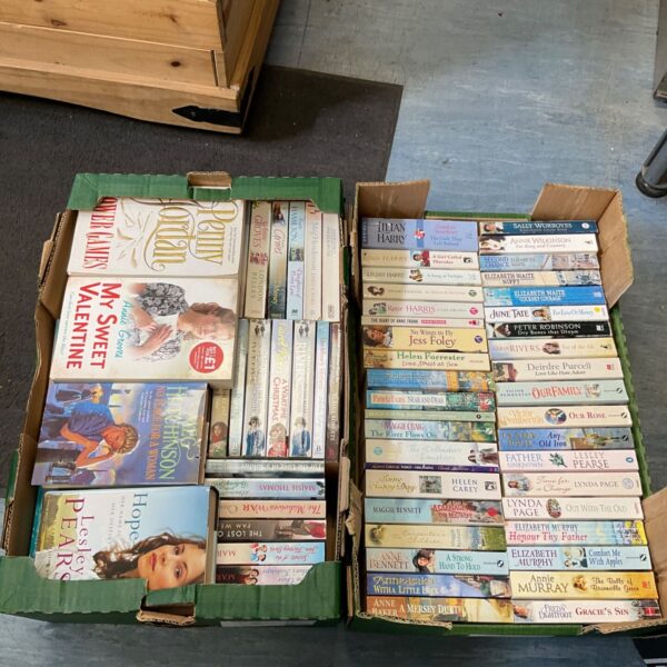 Vintage lot of Lilian Harry novels, paperback books for collectors.