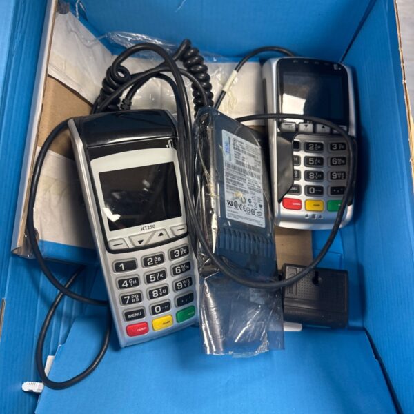 Two chip & pin machines with 146gb hard drive