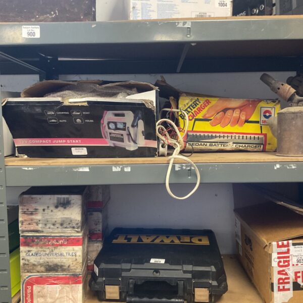 12v compact jump start along with 8 amp sedan battery charger