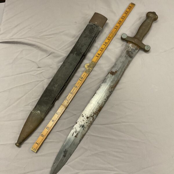 1831 Gladius Foot Artillery Short Sword With Sheath